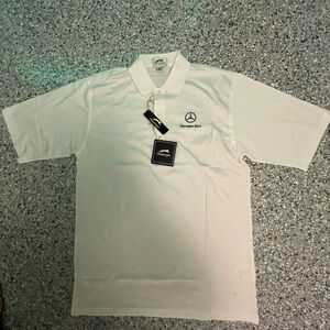 Mercedes-Benz Golft Collection Polo // New With Tags // White and Black